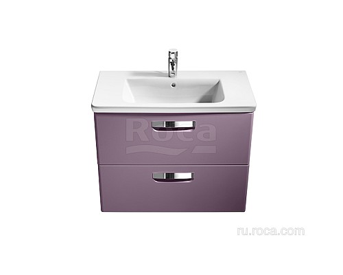 Тумба под раковину Roca The Gap 80 ZRU9302740 фиолетовая