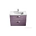 Тумба под раковину Roca The Gap 80 ZRU9302740 фиолетовая