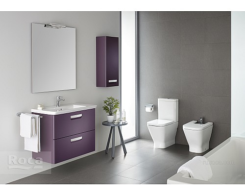 Тумба под раковину Roca The Gap 80 ZRU9302740 фиолетовая
