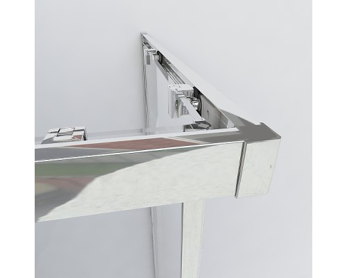 Душевой уголок Vincea Garda 120х100 VSS-1G1012CH профиль Хром стекло шиншилла