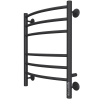 Полотенцесушитель Terminus Электро Классик П6 500х650 RAL9005 черный матовый
