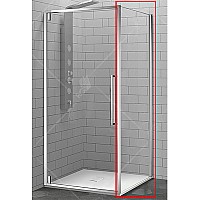 Душевая стенка RGW Z-050-3 100 352253100-11 профиль Хром стекло прозрачное