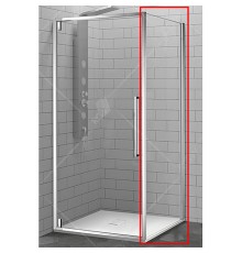 Душевая стенка RGW Z-050-3 100 профиль Хром стекло прозрачное