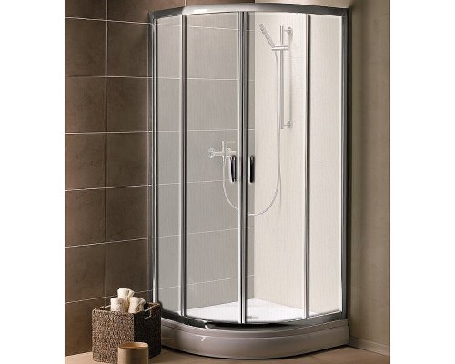 Душевой уголок Radaway Premium Plus A 1900 90x90 30403-01-06N профиль Хром стекло фабрик