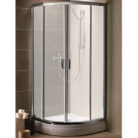 Душевой уголок Radaway Premium Plus A 1900 90x90 30403-01-06N профиль Хром стекло фабрик