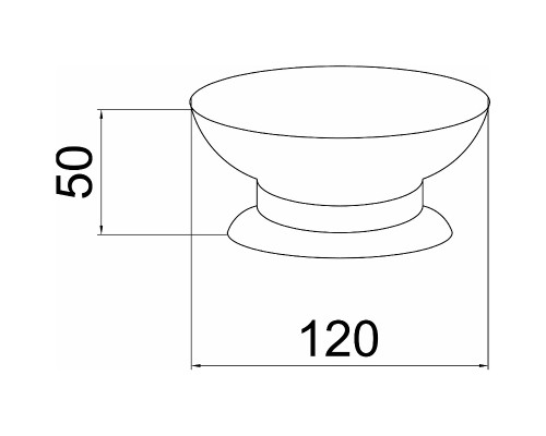 Мыльница Boheme Barocco 10661 Бронза