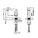 Смеситель для раковины AltroBagno Squalo 0106 Cr