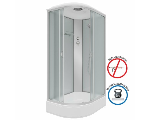 Душевая кабина Niagara Classic 100х90 L NG-33094L без гидромассажа