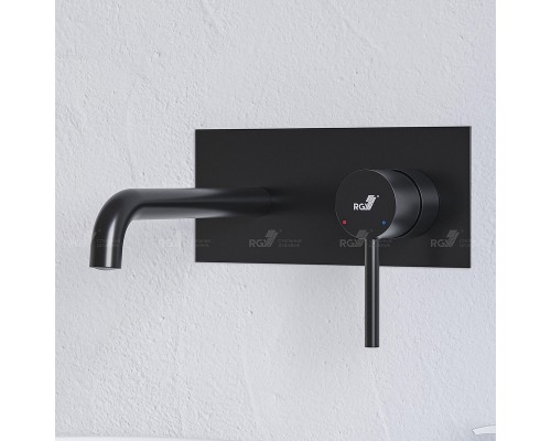Смеситель для раковины RGW Shower Panels SP-45-11B 51140545-04 Черный матовый