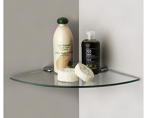 Полка стеклянная угловая WasserKRAFT K-533