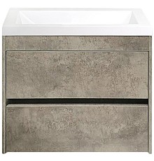 Тумба под раковину Art&Max Family-750-2C-SO-CV подвесная Цемент