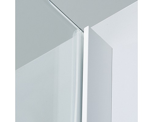 Душевой уголок WasserKRAFT Rhin 110x90 44S15 профиль Белый стекло прозрачное