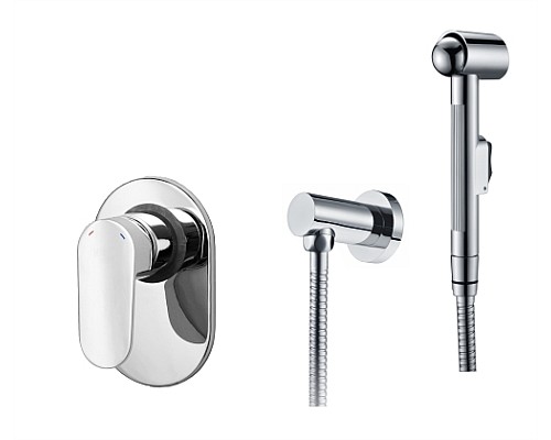 Встраиваемый комплект для биде WasserKRAFT A15356 со шлангом