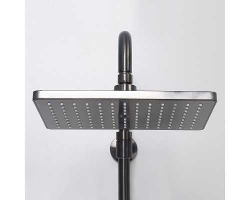 Душевая система WasserKRAFT Wiese A18401 Оружейная сталь