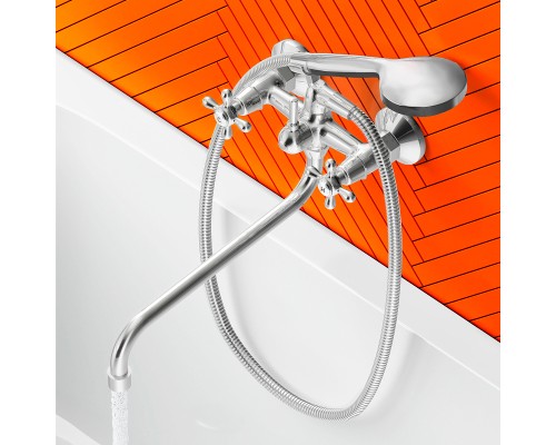 Смеситель для ванны Dorff Vintage D6095000 универсальный Хром