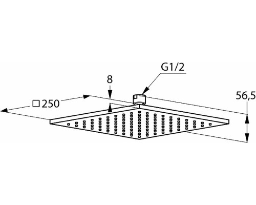 Душевая система Kludi Pure Style 406300575 Хром