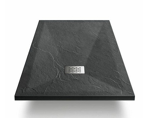 Душевой поддон из искусственного камня Vincea 110x90 VST-4SR9011A Антрацит