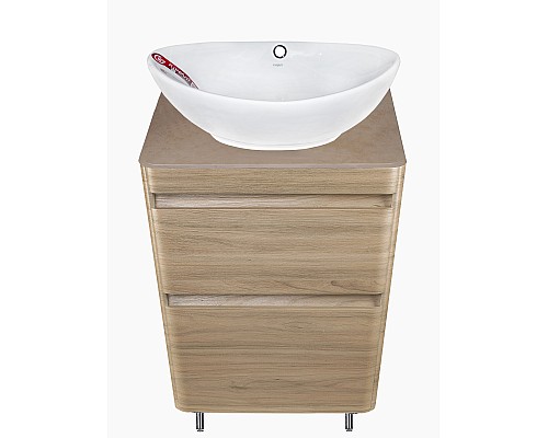 Столешница под тумбу Style Line Атлантика 60 СС-00002234 цвет бежевый светлый