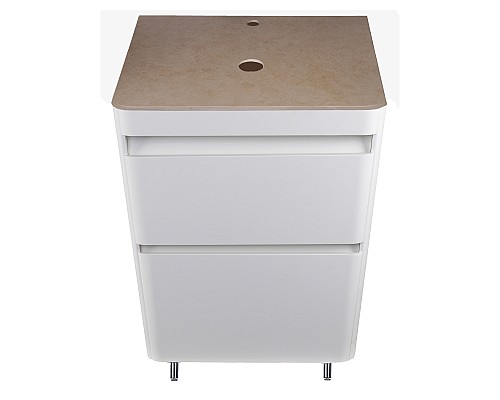 Столешница под тумбу Style Line Атлантика 60 СС-00002234 цвет бежевый светлый