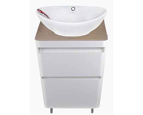 Столешница под тумбу Style Line Атлантика 60 СС-00002234 цвет бежевый светлый