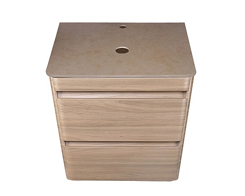 Столешница под тумбу Style Line Атлантика 60 СС-00002234 цвет бежевый светлый