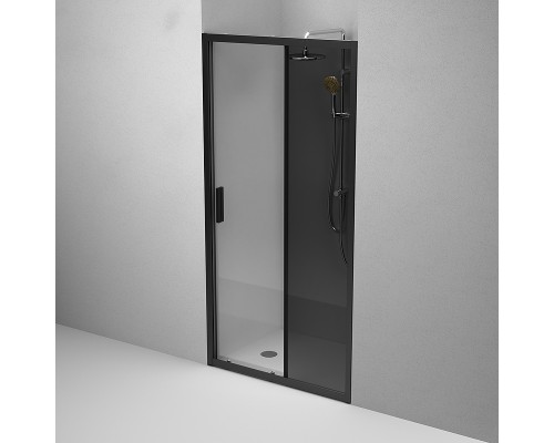 Душевая дверь AM.PM Gem Solo 100 W90G-100-1-195BG Черный матовый -