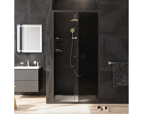 Душевая дверь AM.PM Gem Solo 100 W90G-100-1-195BG Черный матовый -