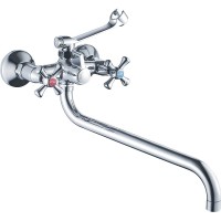 Смеситель для ванны Cron CN2642-2 Хром