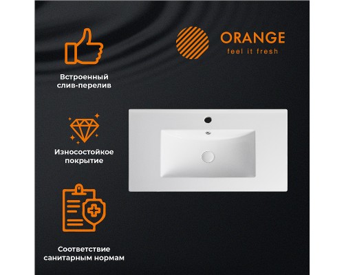 Раковина Orange 81 Белая