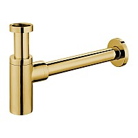 Сифон для умывальника декоративный Excellent A186GL золото