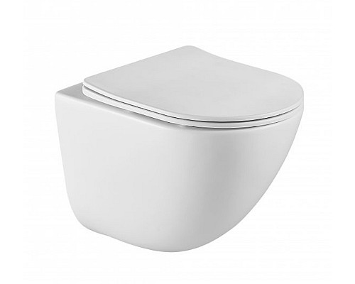 Сиденье для унитаза BelBagno Alpina BB309SC Белое с микролифтом