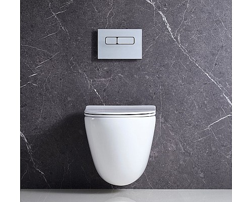 Сиденье для унитаза BelBagno Alpina BB309SC Белое с микролифтом