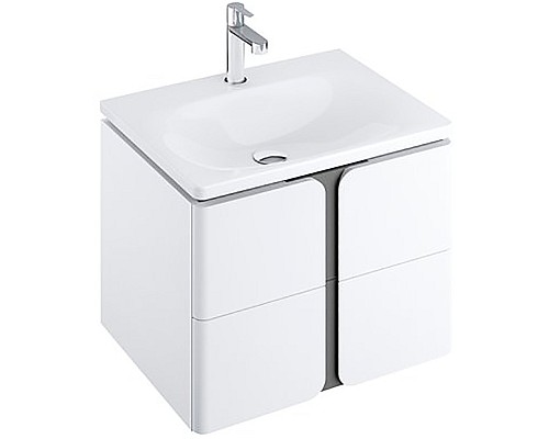 Тумба под раковину Ravak SD Balance 60 X000001367 подвесная Белая Графит