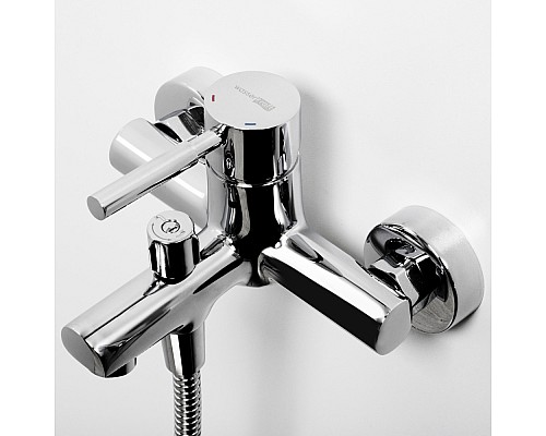 Смеситель для ванны WasserKRAFT 4101 с коротким изливом