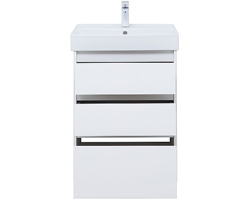 Тумба под раковину Aquanet Nova Lite 60 302469 Белый глянец