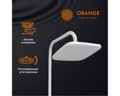 Душевая система Orange Aristo Белая