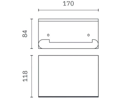 Держатель туалетной бумаги Nofer Capri 16228.G с полкой Золото матовое