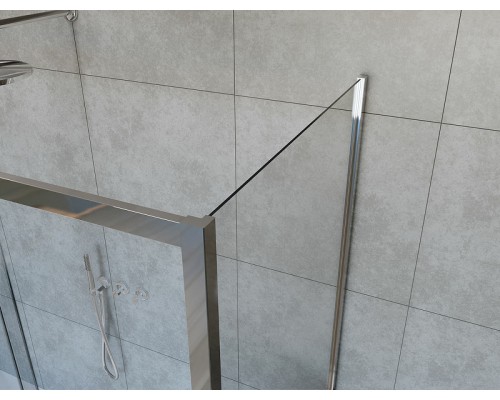 Душевой уголок Vincea Garda 200х90 VSR-1G29020CL профиль Хром стекло прозрачное