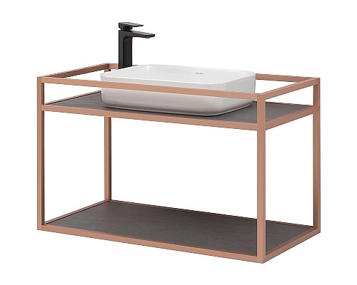 Консоль под раковину Allen Brau Liberty 90 1.33003.60 Медь браш