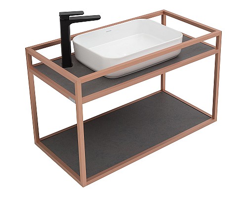 Консоль под раковину Allen Brau Liberty 90 1.33003.60 Медь браш