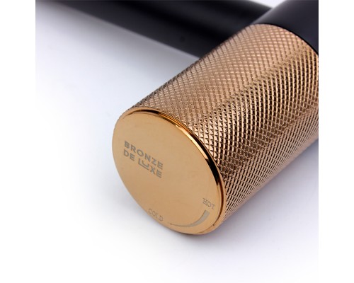 Смеситель для раковины Bronze de Luxe Avantgarde Черный Розовое золото