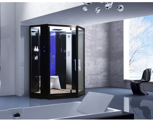 Душевая кабина Orans OLS-SR89106S, черная