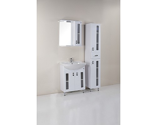 Тумба под раковину Onika Кристалл 65.18 106545 Белая