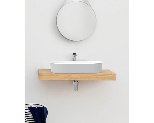 Раковина Artceram Ghost 65 GHL002 01 00 Белая