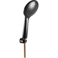 Душевой гарнитур Rav Slezak SK0053-1CMATZ Черный матовый Золото