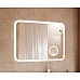 Зеркало Silver Mirrors Elsa 100 LED-00002340 с подсветкой с сенсорным выключателем, подогревом и часами