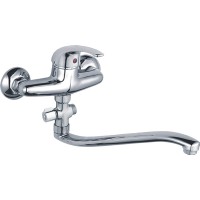 Смеситель для ванны Cron CN2129 универсальный Хром