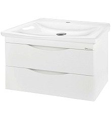 Тумба под раковину Bellezza Санриса 80 4630113180014 подвесная Белая
