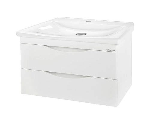 Тумба под раковину Bellezza Санриса 80 4630113180014 подвесная Белая