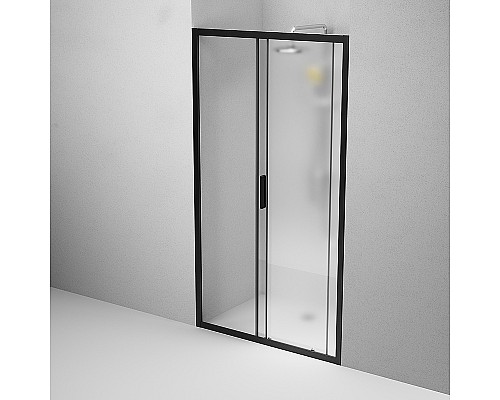 Душевая дверь AM.PM Gem Solo 110 W90G-110-1-195BM Черный матовый -